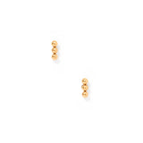 Screwback Stud Earrings - Tally - Gold