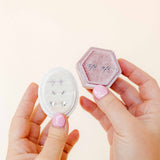 Screwback Stud Earrings - Sadie - Silver
