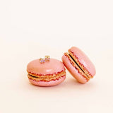 Screwback Stud Earrings - Pink Cherry