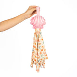 Sandy Seashells Shell Beachy Baby Lovey Newborn Gift: Beige/Multi / O/S