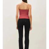 Basic Jersey Cami  - Sienna Brown