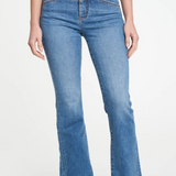 Go-Getter High Rise Flare Jean w/Yoke by Daze - Groove