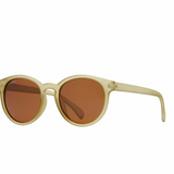 Arches Sunglasses - Soft Green w/ Gradient Brown Polarized Lens