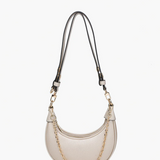 Zora Moon Shoulder Bag in Champagne