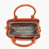 Blair Soft Satchel in Cherry Red