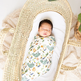 Luxury Bamboo Baby Throw Blanket - Manatee - Emerson