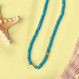 Pura Vida - Turquoise Stone Choker Necklace