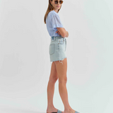 Troublemaker High Rise Jean Shorts by Daze - Gifted Vintage