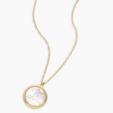 Zodiac Necklace - MOP Gold - by Gorjana Libra