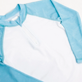 Water Appearing Rashguard - Blue Sharks
