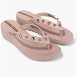 Platform Glam Fem Sandals by Ipanema - Beige Gold