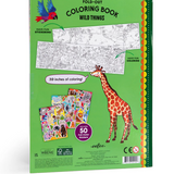 Wild Things Fold-Out Coloring Book