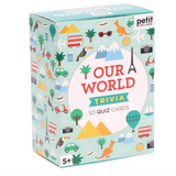 Our World Trivia Quiz Cards