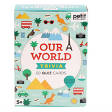 Our World Trivia Quiz Cards