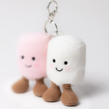 Amuseables Pair Of Marshmallows Bag Charm