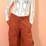 Park Ave Pant by Free People - Spiced Rum