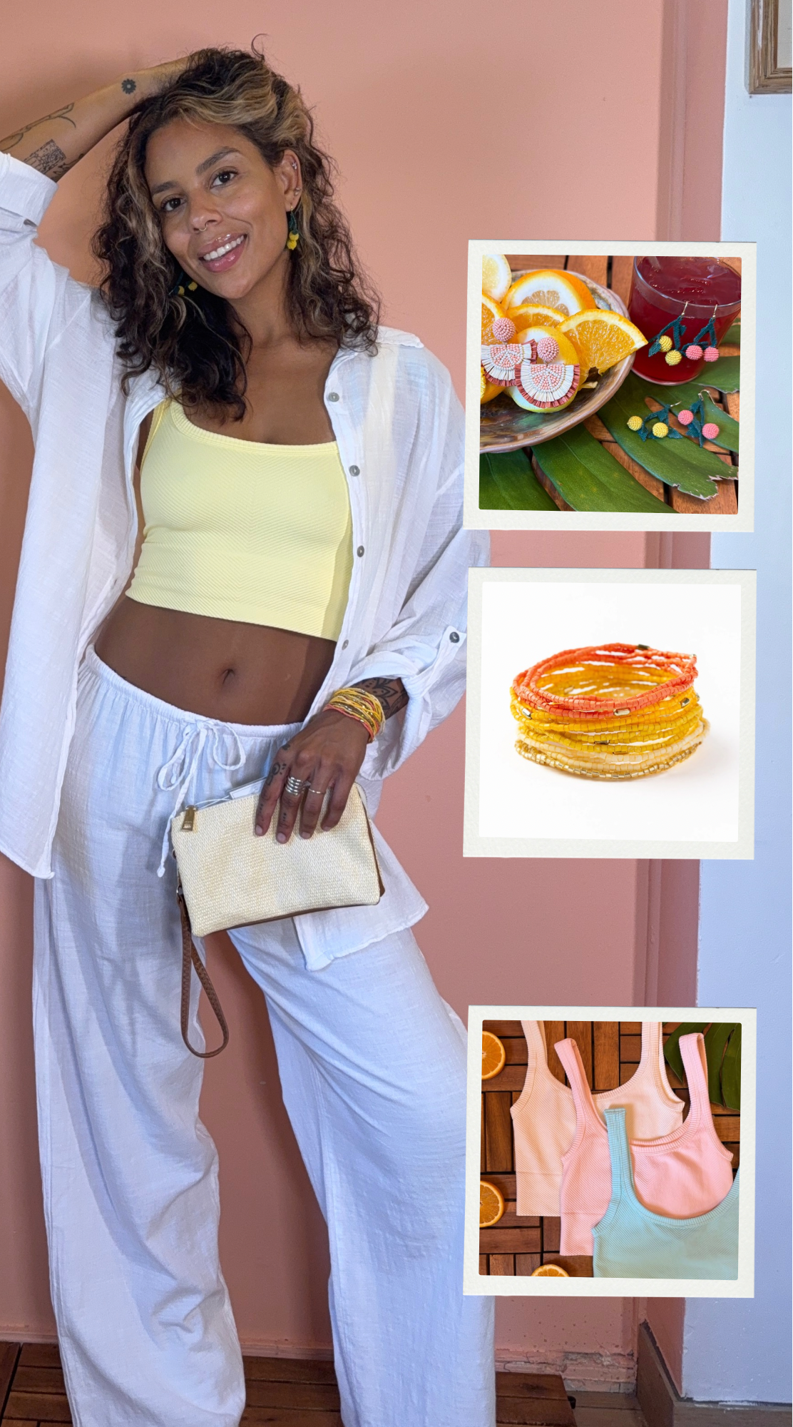 Pale Lemon Look