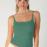 Clean Line Square Cami Chocolate