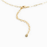 Horsebit Y-Drop Lariat Necklace: Gold