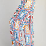 Seaside Mosiac Pants by Eesome - Seaside Mosiac