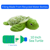 Earth Keeperz Sea Turtle small 10" Recycled Plush