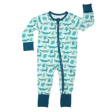 Later Gator Alligator Bamboo Convertible Pajamas - Florida Baby Gift