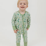Save the Sea Turtles Bamboo Convertible Baby Pajamas