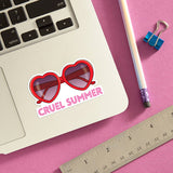 Summer Sunglasses Die Cut Sticker