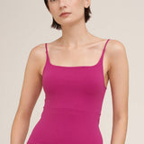 Clean Line Square Cami Chocolate
