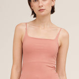 Clean Line Square Cami Chocolate