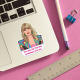 It's Me...Hi! Pop Star Die Cut Sticker