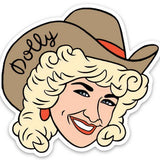 Dolly Parton Die Cut Sticker