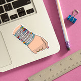 Friendship Bracelets Die Cut Sticker