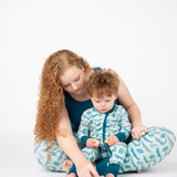 Later Gator Alligator Bamboo Convertible Pajamas - Florida Baby Gift