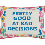 Pretty Good Embroidered Pillow