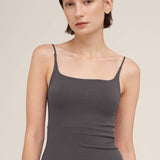 Clean Line Square Cami Chocolate