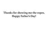 Hemingway To My Old Man Father's Day Card