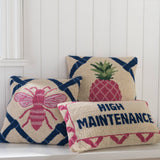 High Maintenance Hook Pillow