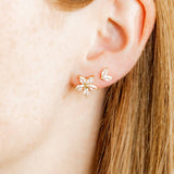 Screwback Stud Earrings - Nova