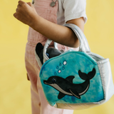 Plush Animal Set with Purse -  Bottlenose Dolphin