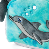 Plush Animal Set with Purse -  Bottlenose Dolphin