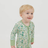 Save the Sea Turtles Bamboo Convertible Baby Pajamas