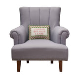 I Swear Because I Care Embroidered Pillow