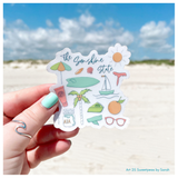Sunshine State Sticker, Florida Sticker