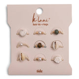 "Tide" Seashell Beach Vibe Hair Tie Rings
