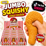 Faux Fried Chicken Squishy –TikTok Viral Crunchy-Look Toys