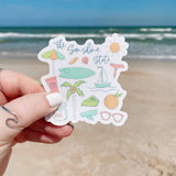 Sunshine State Sticker, Florida Sticker