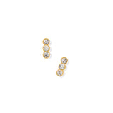 Screwback Stud Earrings - Poppy
