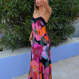 Bloomspell Maxi Dress by Free People - Desert Rose Combo