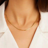 Bohdi Mini Necklace 22' - Gold - by Gorjana